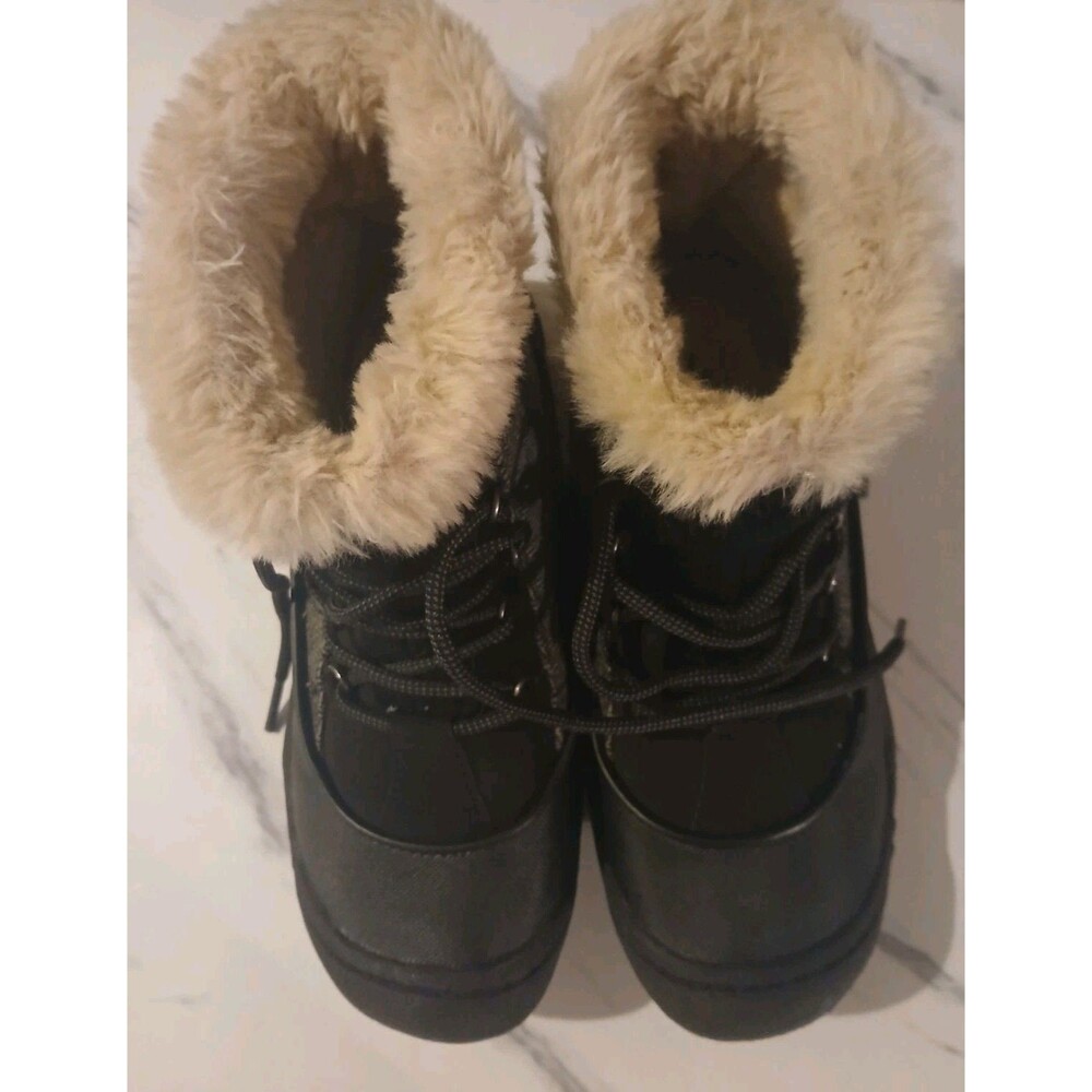 JBU by Jambu Ladies Size 8 Mid-Calf Winter Boot Jane Black Herringbone New - Picture 2 of 10